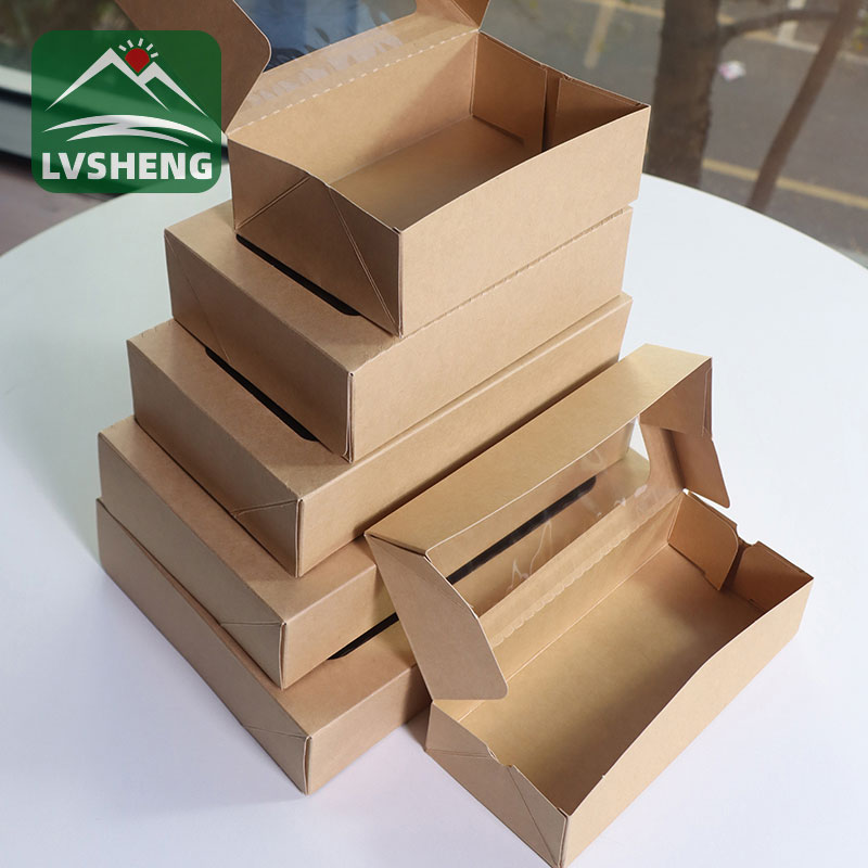 جعبه کاغذی غذای آماده سازی