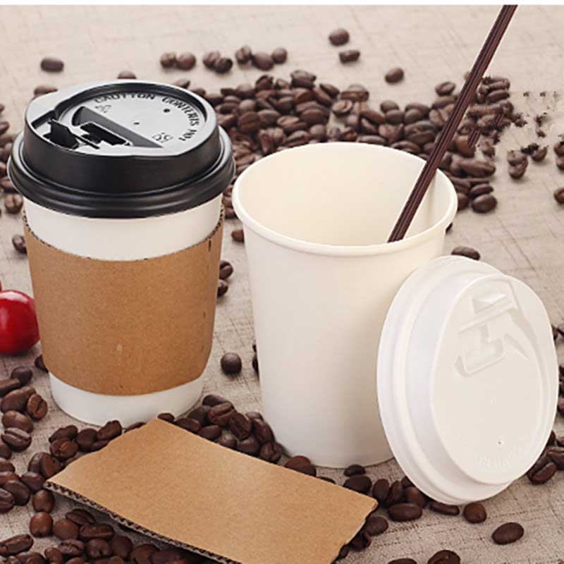 فنجان کاغذ قهوه با درب