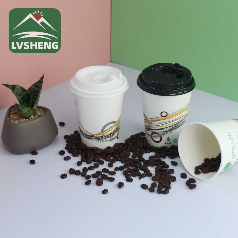 درب پلاستیکی برای فنجان کاغذ